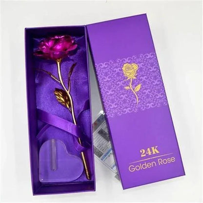 24k Gold Rose