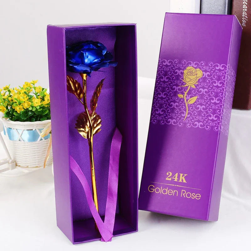 24k Gold Rose