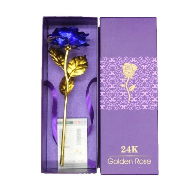 24k Gold Rose