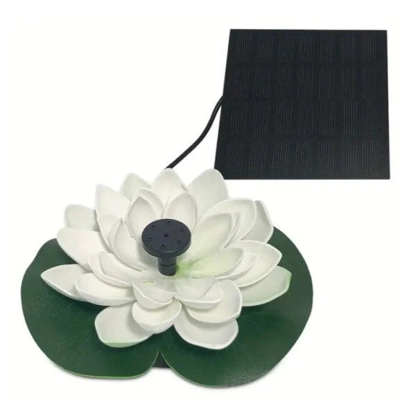 Lotus Shaped Solar Fountain Pond Decorative