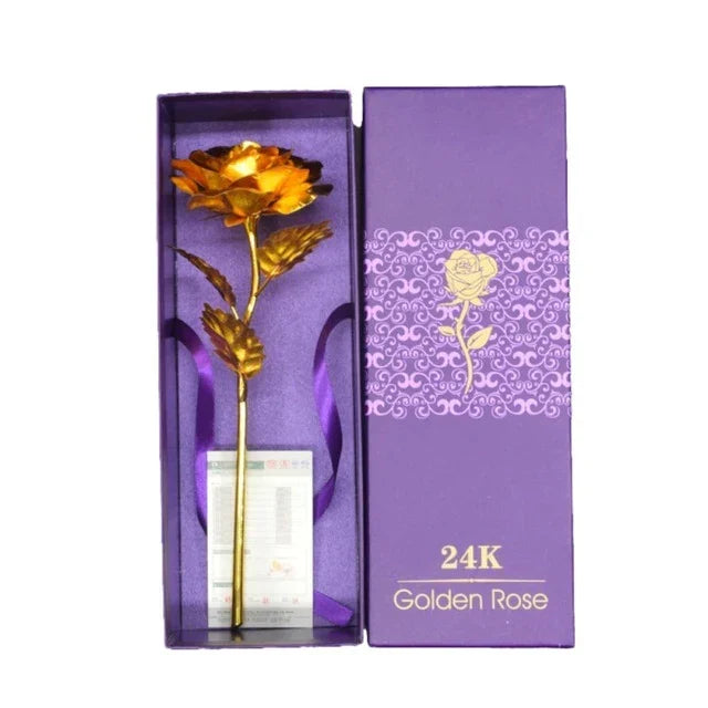 24k Gold Rose