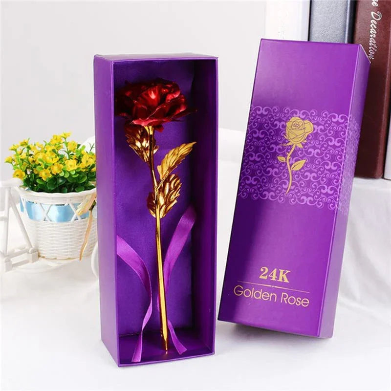 24k Gold Rose