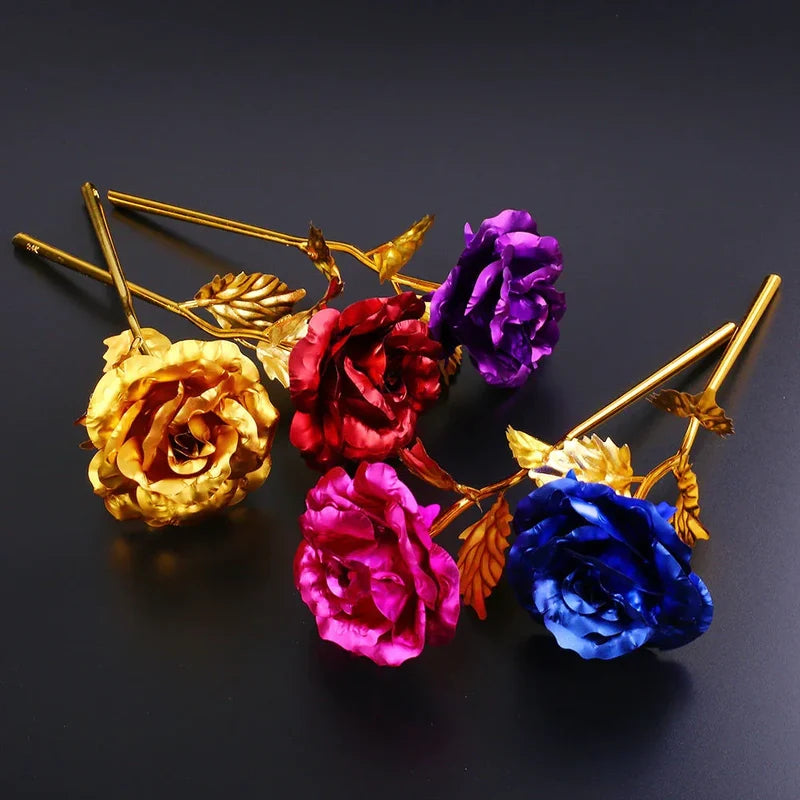 24k Gold Rose