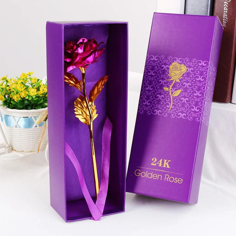 24k Gold Rose