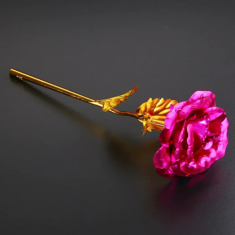 24k Gold Rose