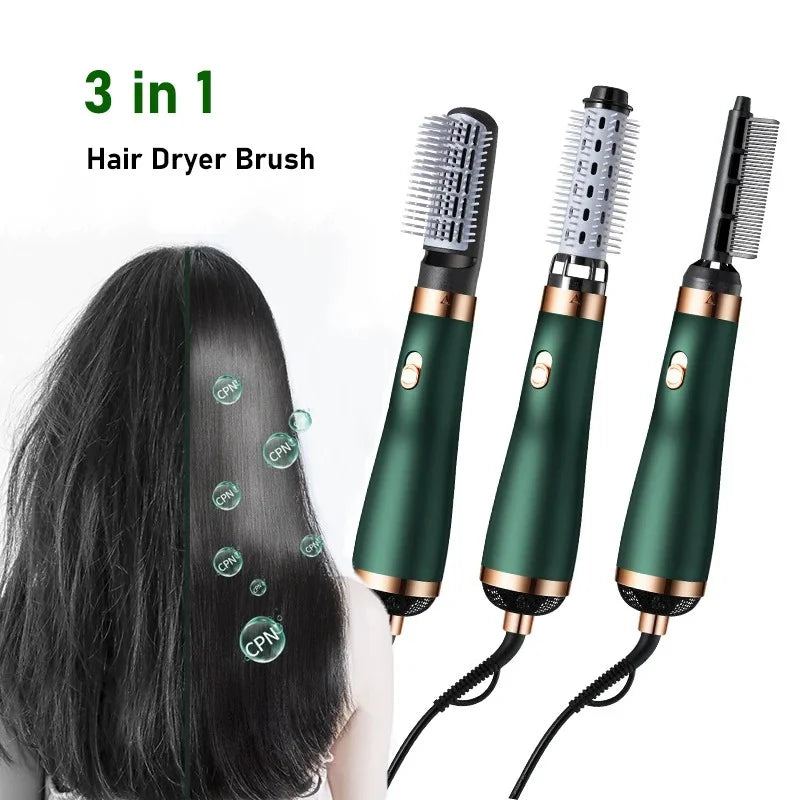 3 in 1 Dryer and Straightening Brush