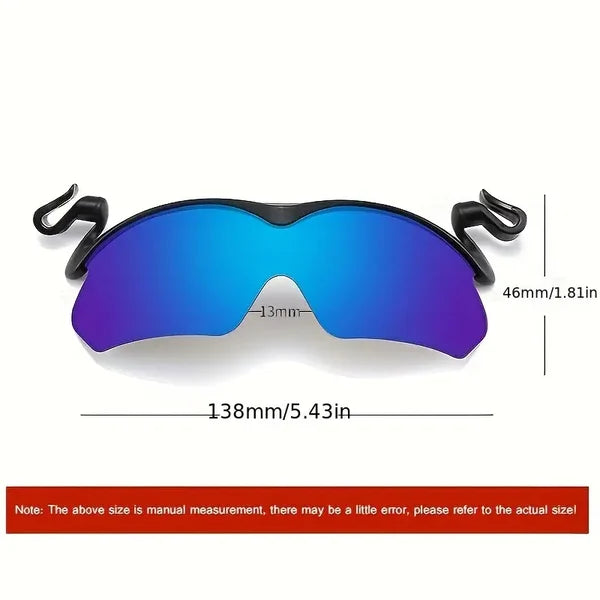 Outdoor Flip Polarized Sunglasses for Fishing Cycling Traveling