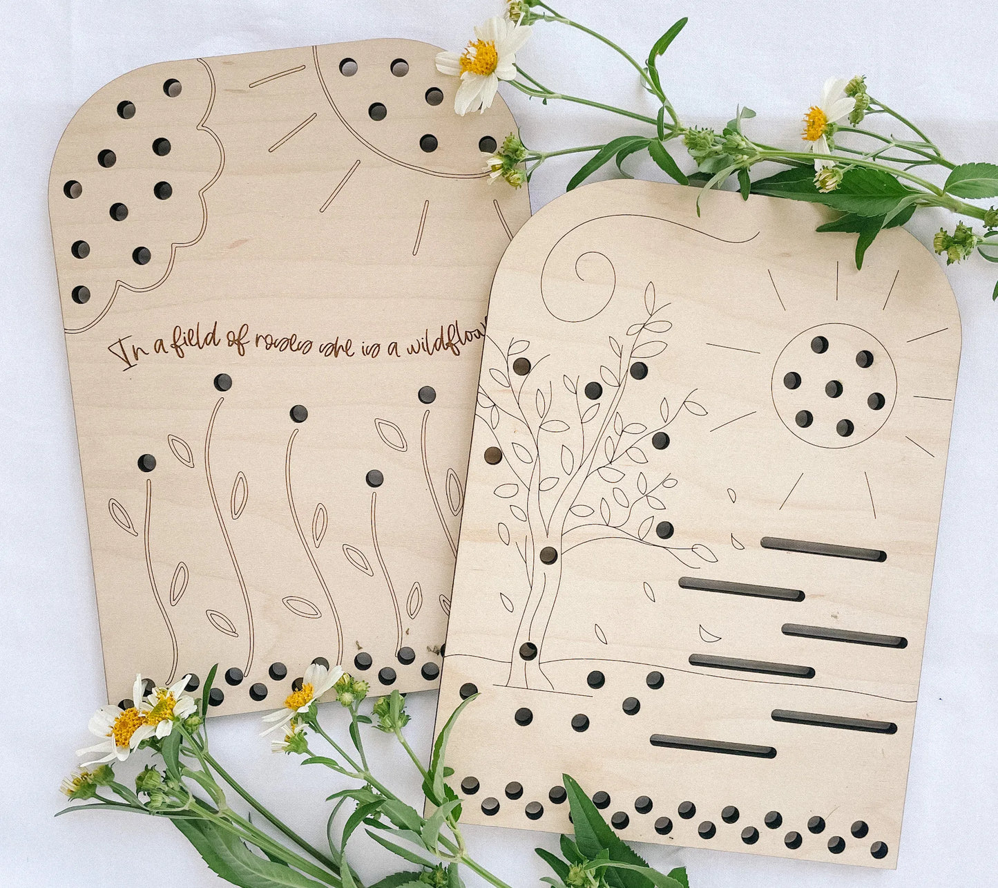 DIY Flower and Leaf Collector Boards