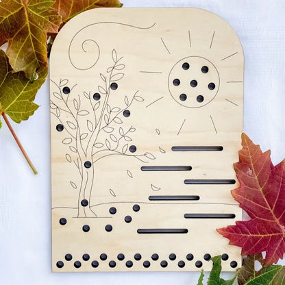 DIY Flower and Leaf Collector Boards